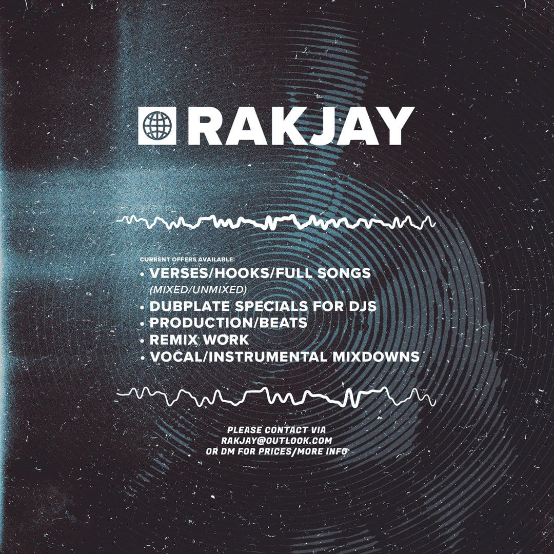 Advertisement graphic design for Rakjay.